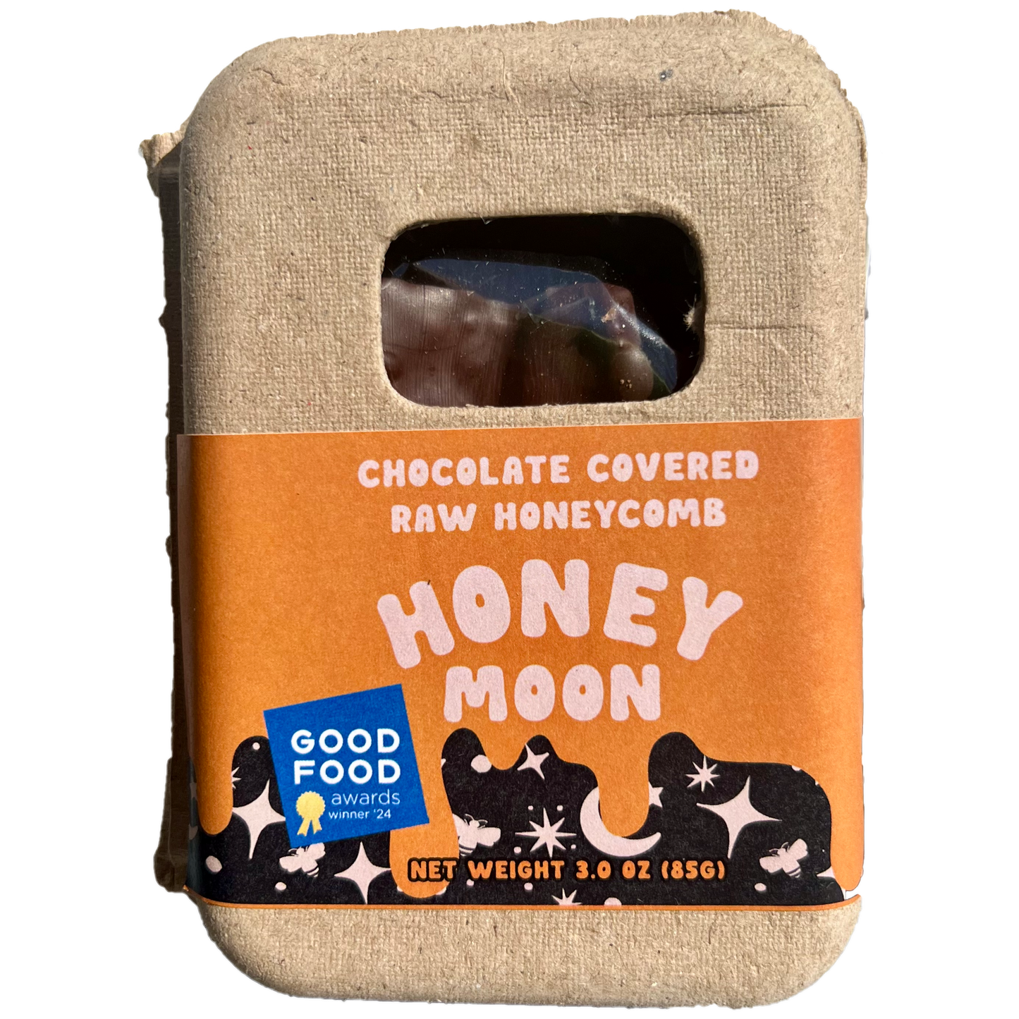 Case of 12 Chocolate Covered Raw Honeycomb