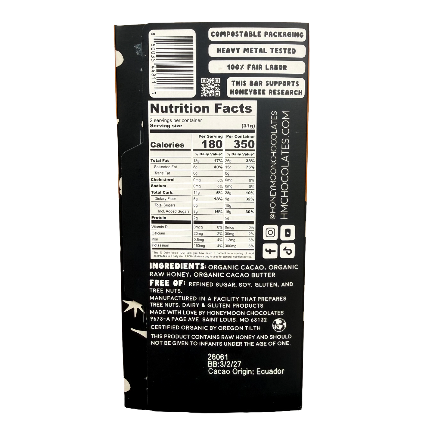 70% Dark Chocolate — Case of 12