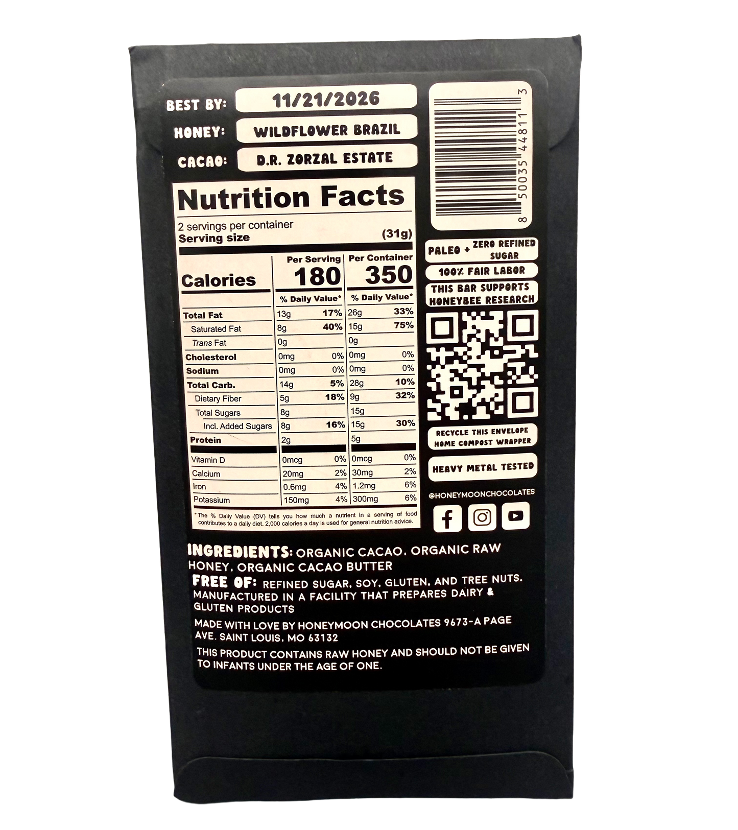 Case of 12 70% Dark Chocolate