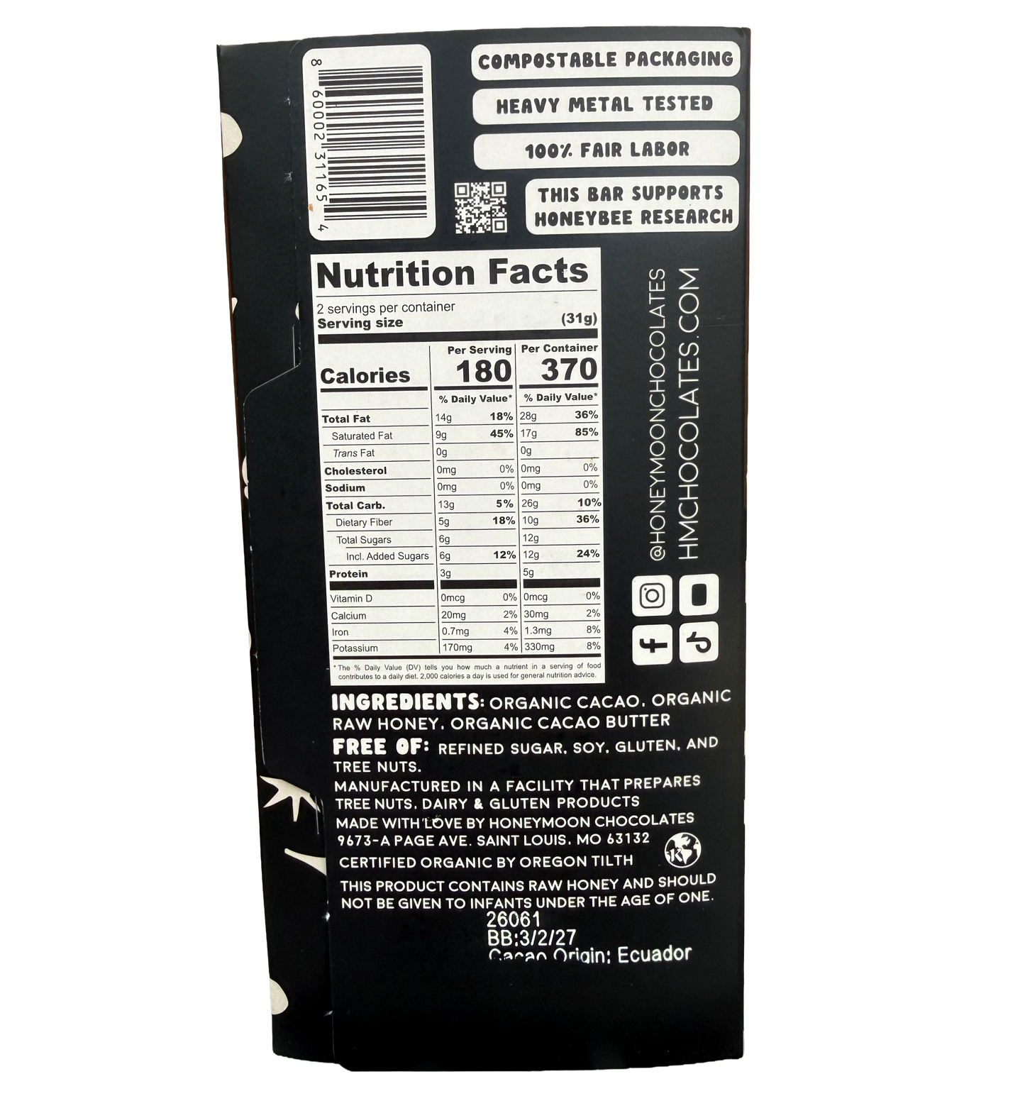 77% Dark Chocolate — Case of 12
