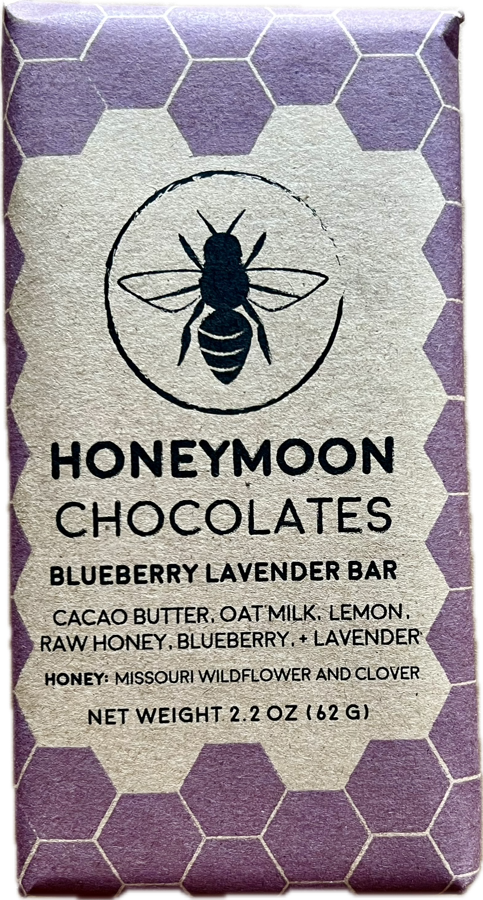 41% Blueberry + Lavender White Chocolate