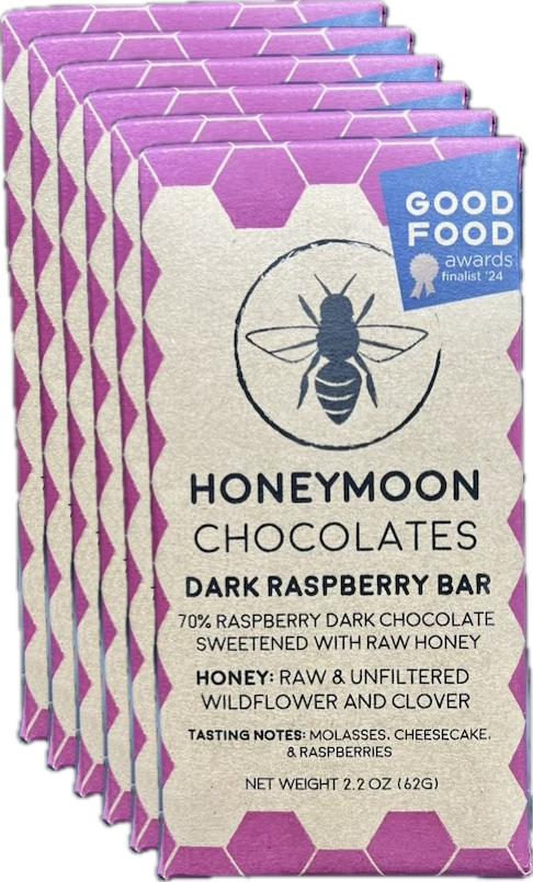 70% Raspberry Dark Chocolate 6-Pack