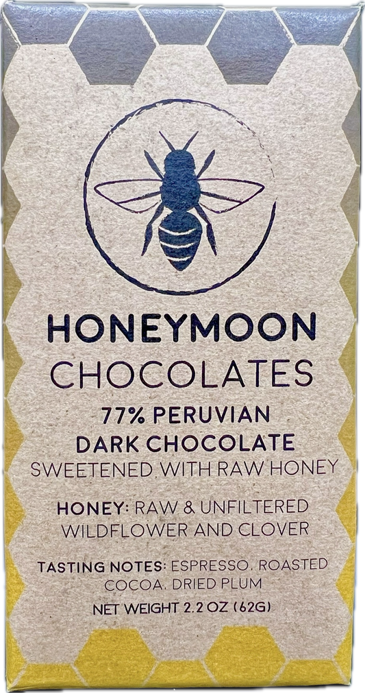 77% Peruvian Dark Honey Chocolate